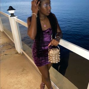 Purple OhPolly Formal Dress